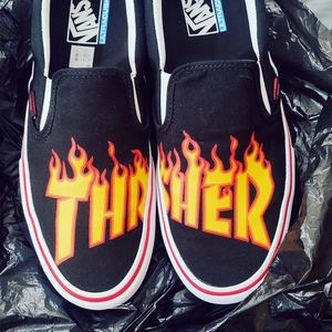 Vans slip ons size 11 mens